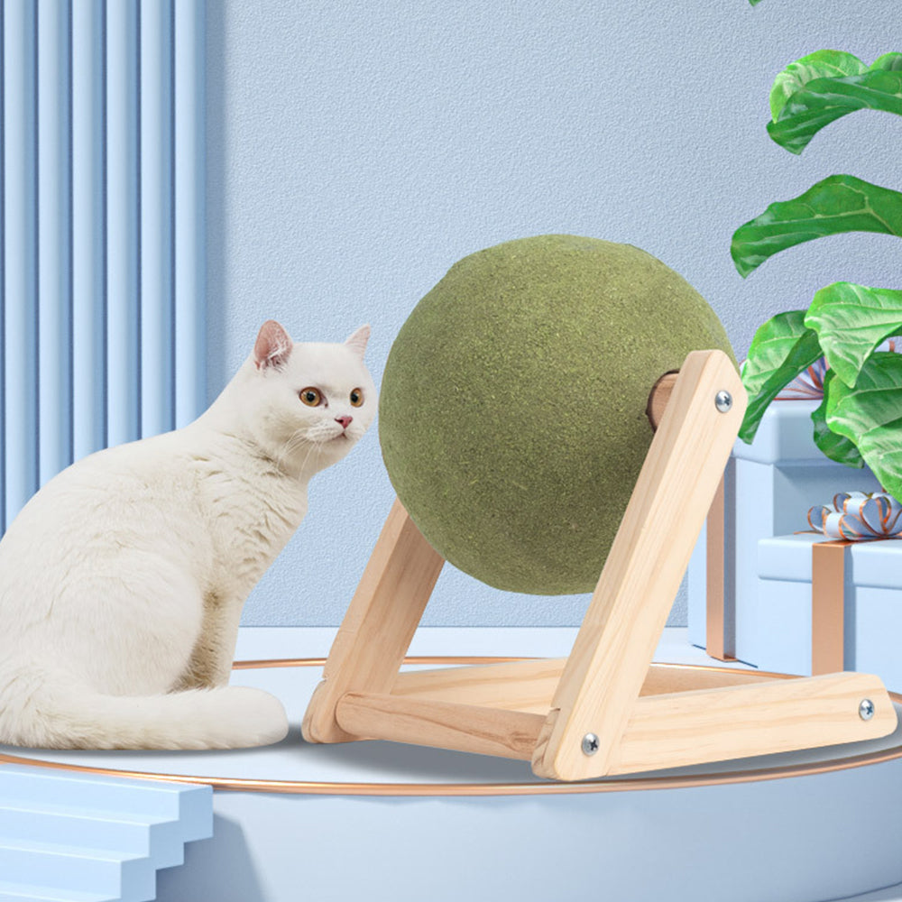 Spherical Triangular Support Cat Scratching Post