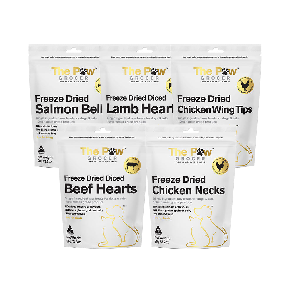 THE PAW GROCER Freeze Dried Dog Cat Treats 90g Petso Au