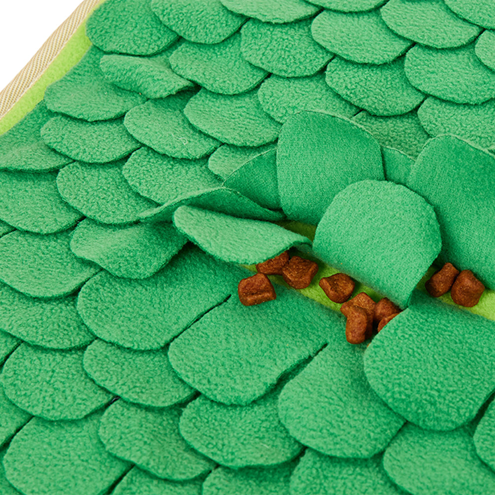 FOFOS Sniffing Mat Crocodile Treat Puzzle Dog Toy