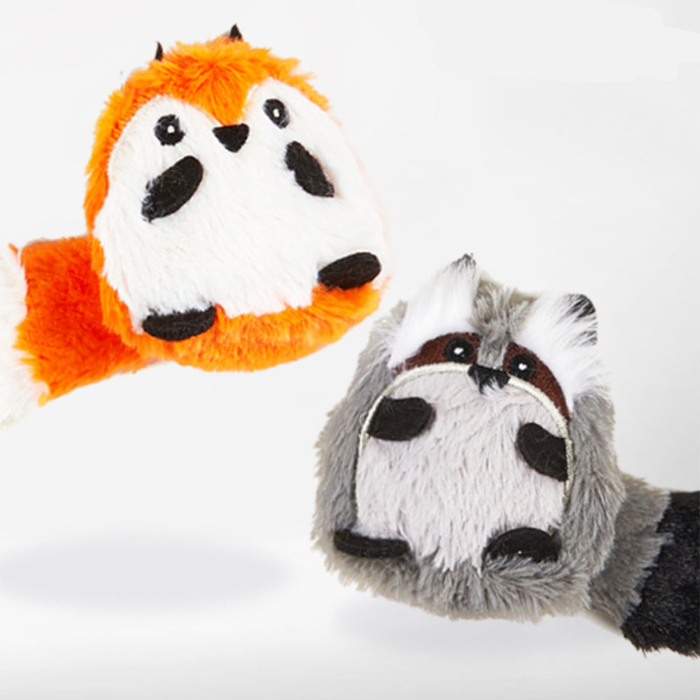 FOFOS Floppy Crinkle Raccoon Interactive Cat Toy