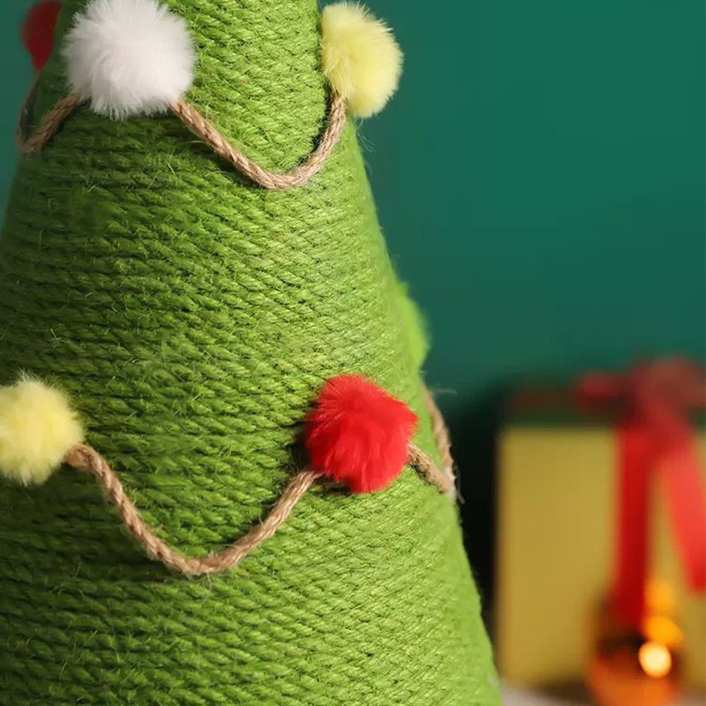 Christmas Tree Cat Scratching Post