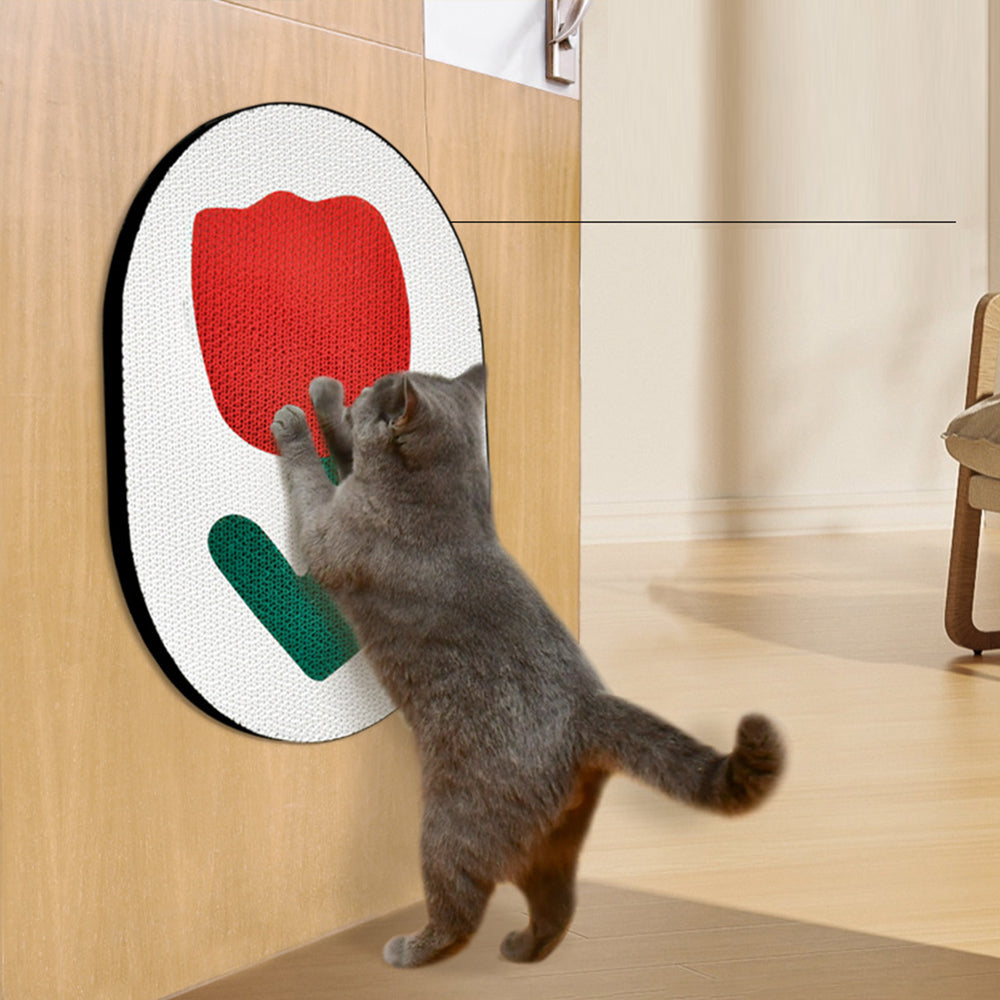 Tulip Wall Sticker Cat Scratching Board