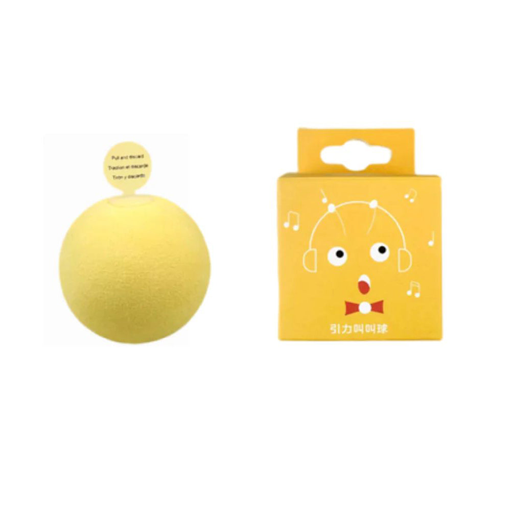 PETGRAVITY Smart Interactive Animal Sound Squeaking Ball Cat Toys