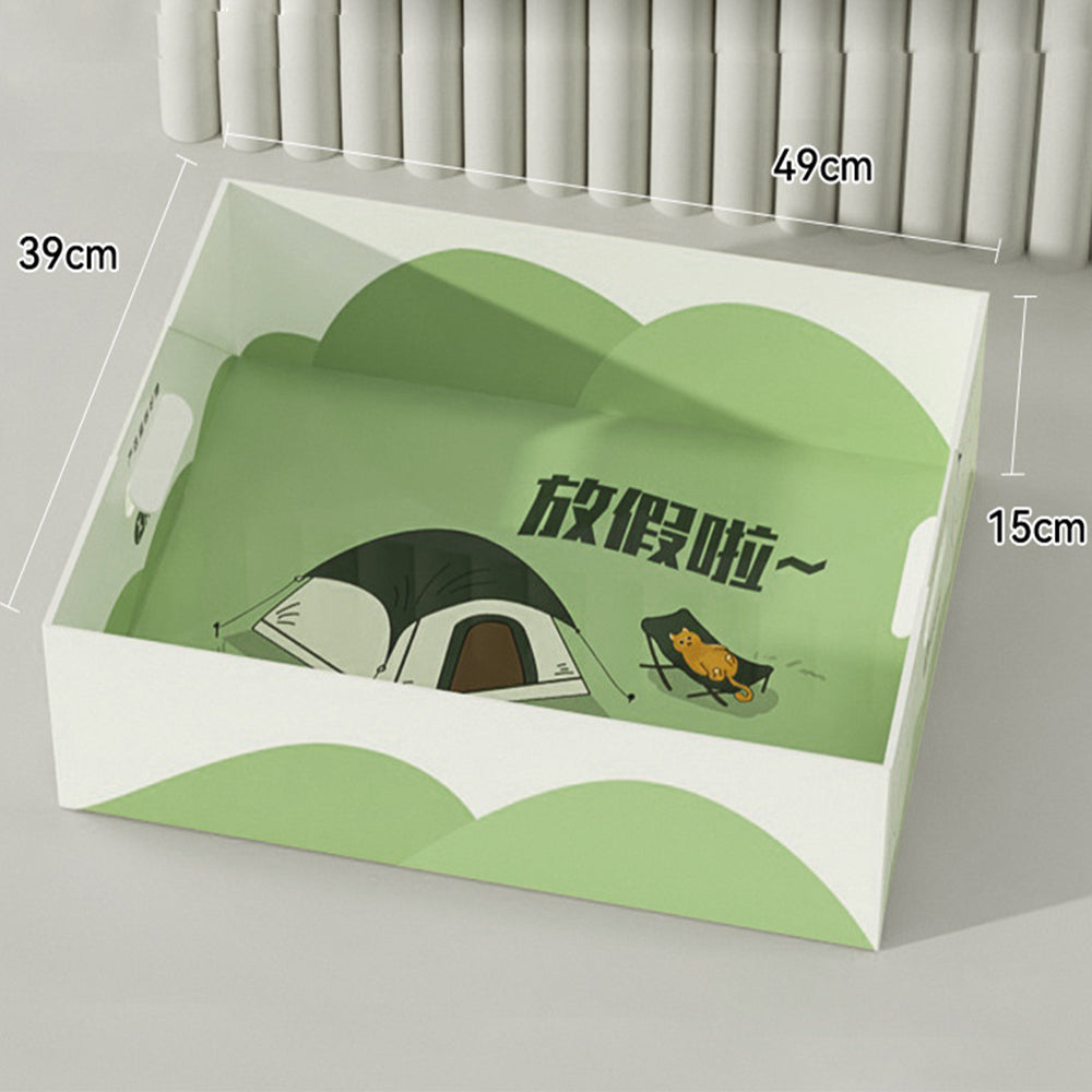 Disposable Anti-Splash Travel Cat Litter Box