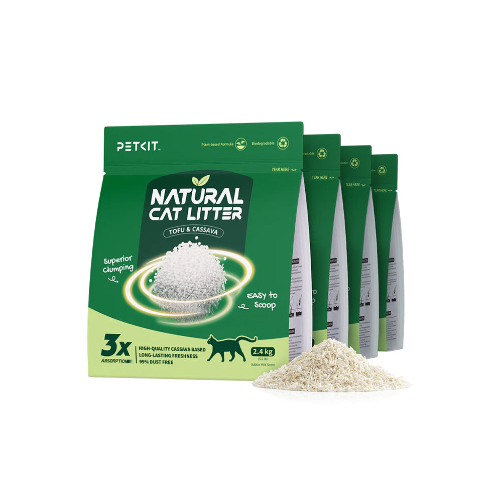 PETKIT Natural Plant Cassava Cat Litter 2.4Kg