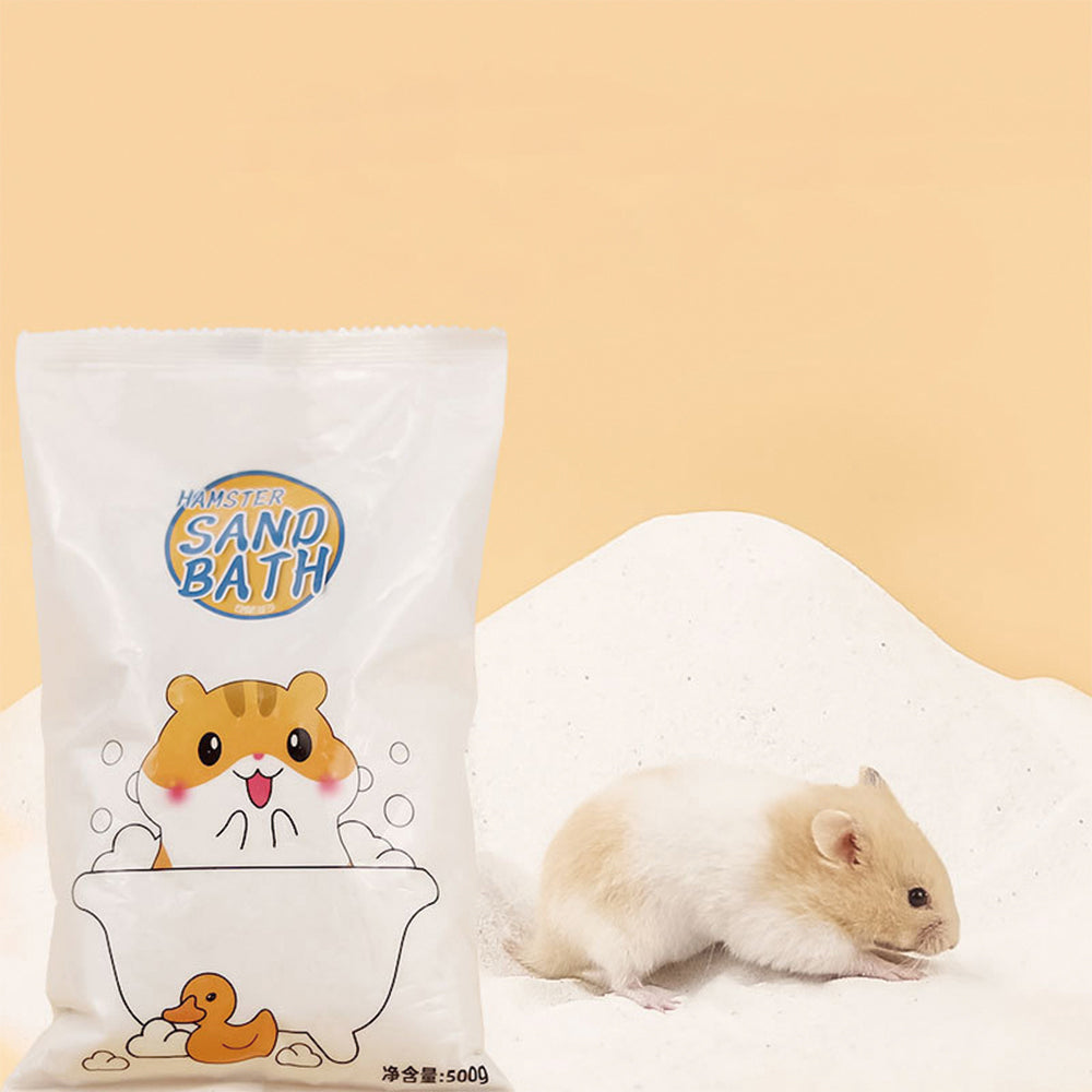 Small Pet Bath Sand – Natural Dust Bath 500g