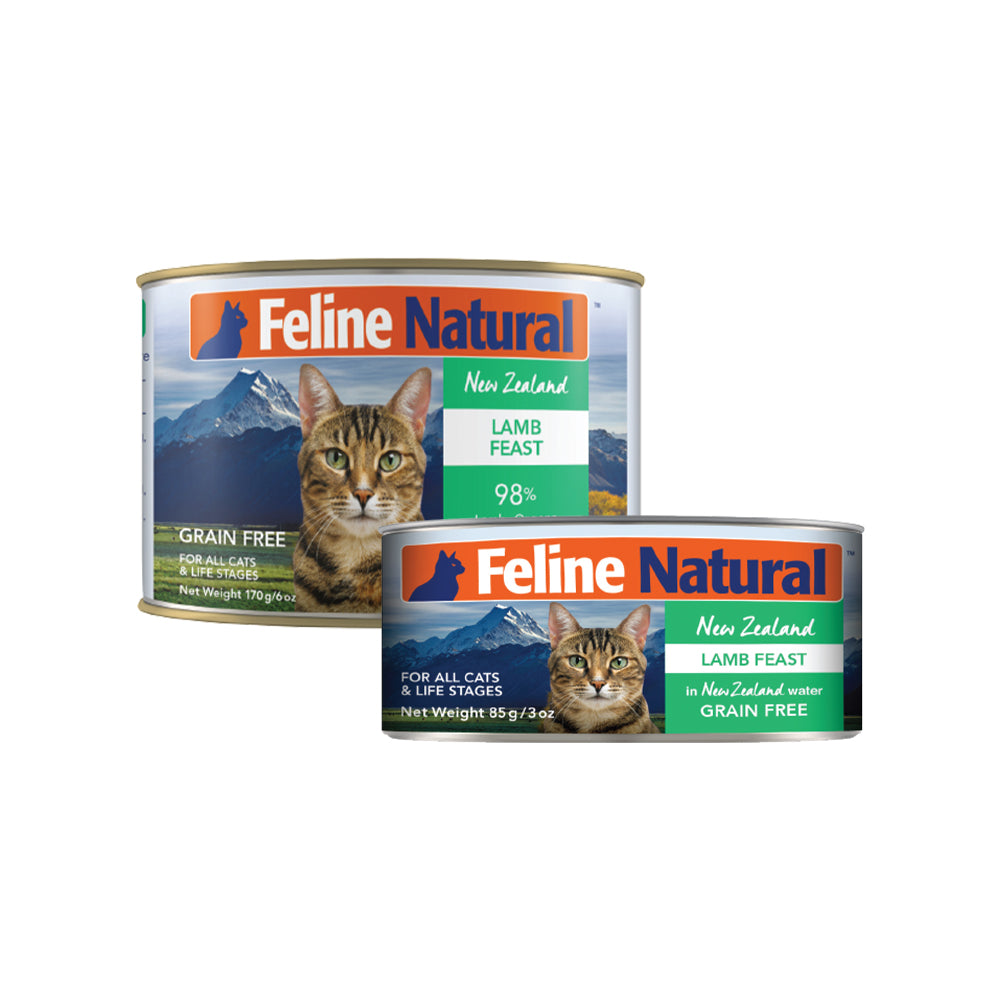 FELINE NATURAL Lamb Feast Grain Free Cat Food Wet Cat Food