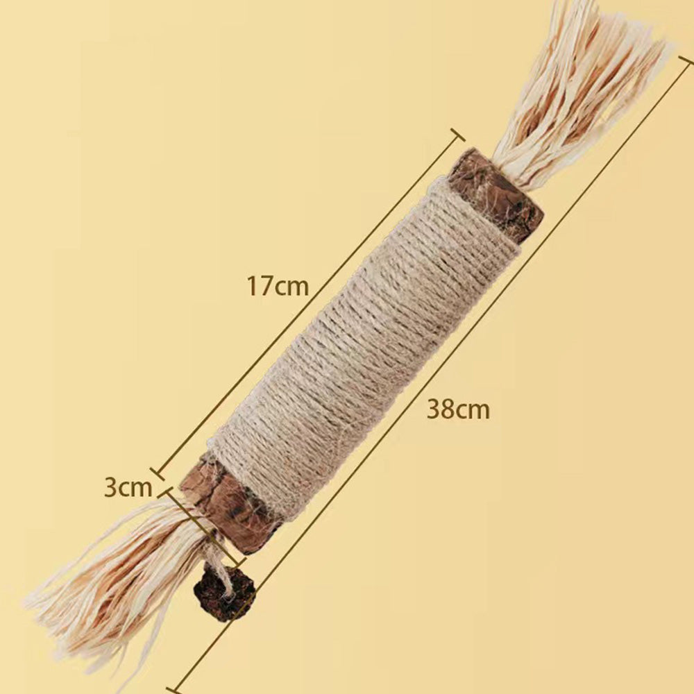 LureFoliage Purslane Cat Teaser Wand