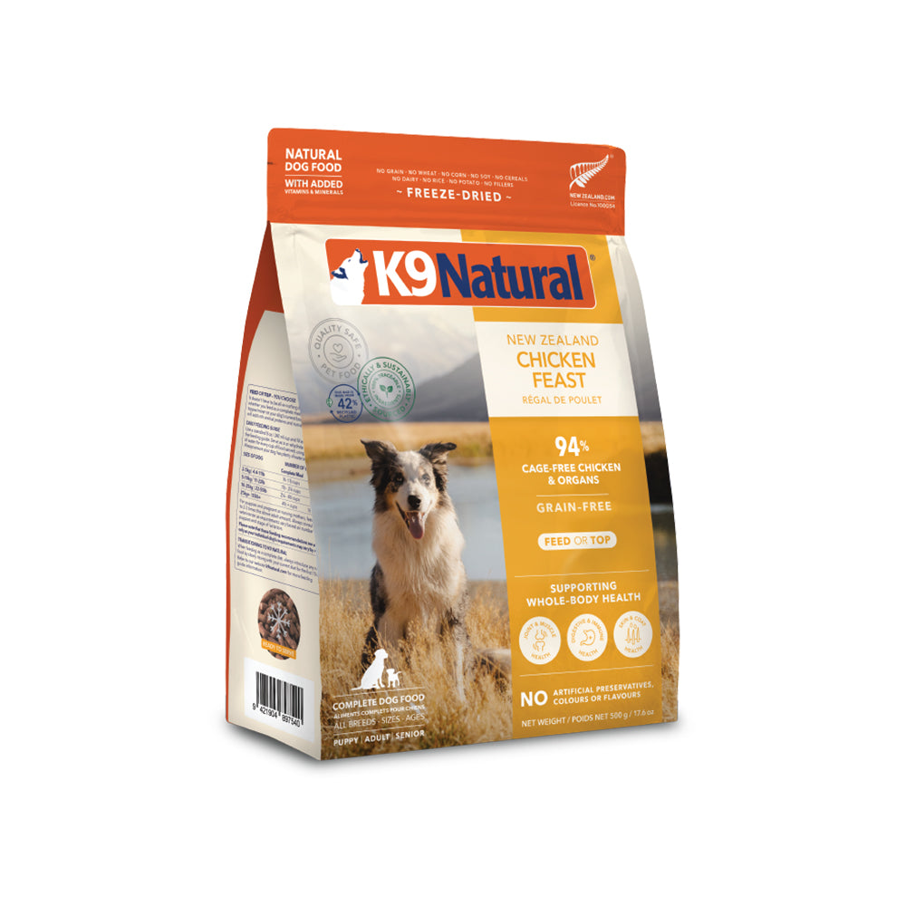 K9 NATURAL Chicken Feast Freeze Dried Dog Food