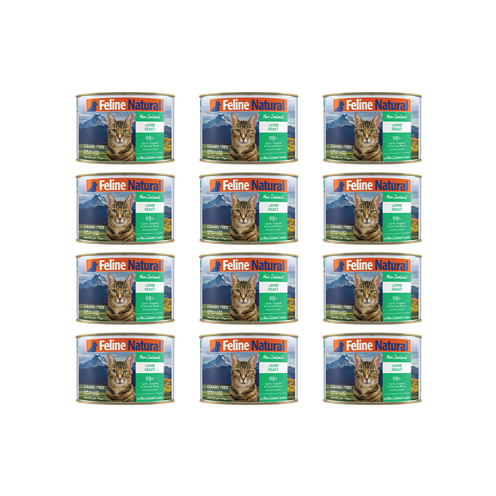 FELINE NATURAL Lamb Feast Grain Free Cat Food
