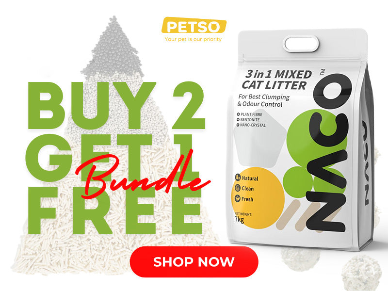 NACO Best Clumping & Odour Control 3 In 1 Mixed Cat Litter