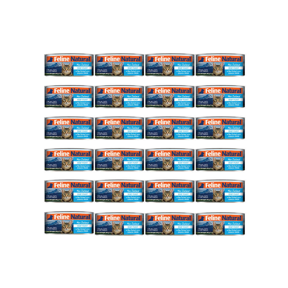 FELINE NATURAL Beef Feast Grain Free Cat Food