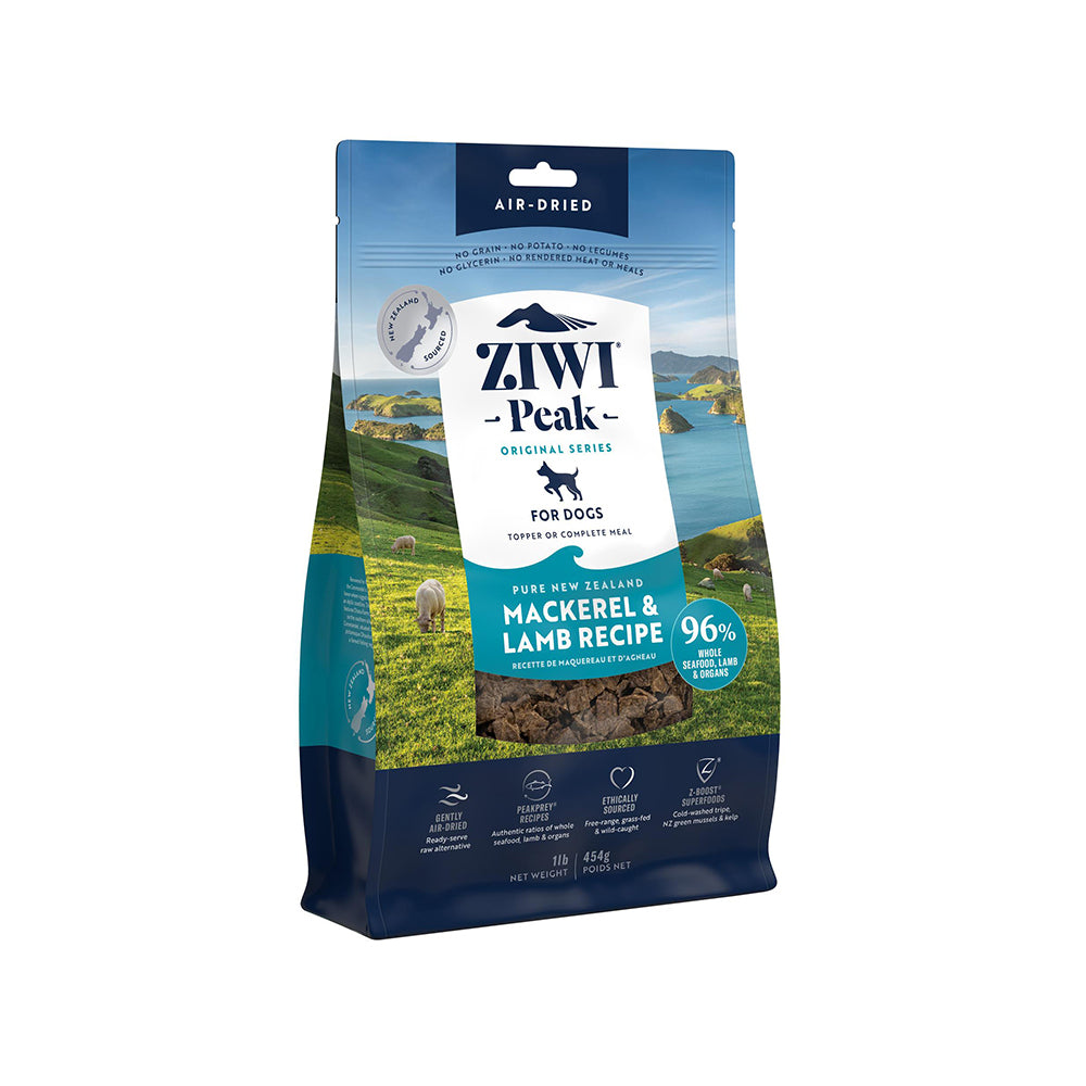 ZIWI Peak Mackerel & Lamb Recipe Air Dried Dog Food