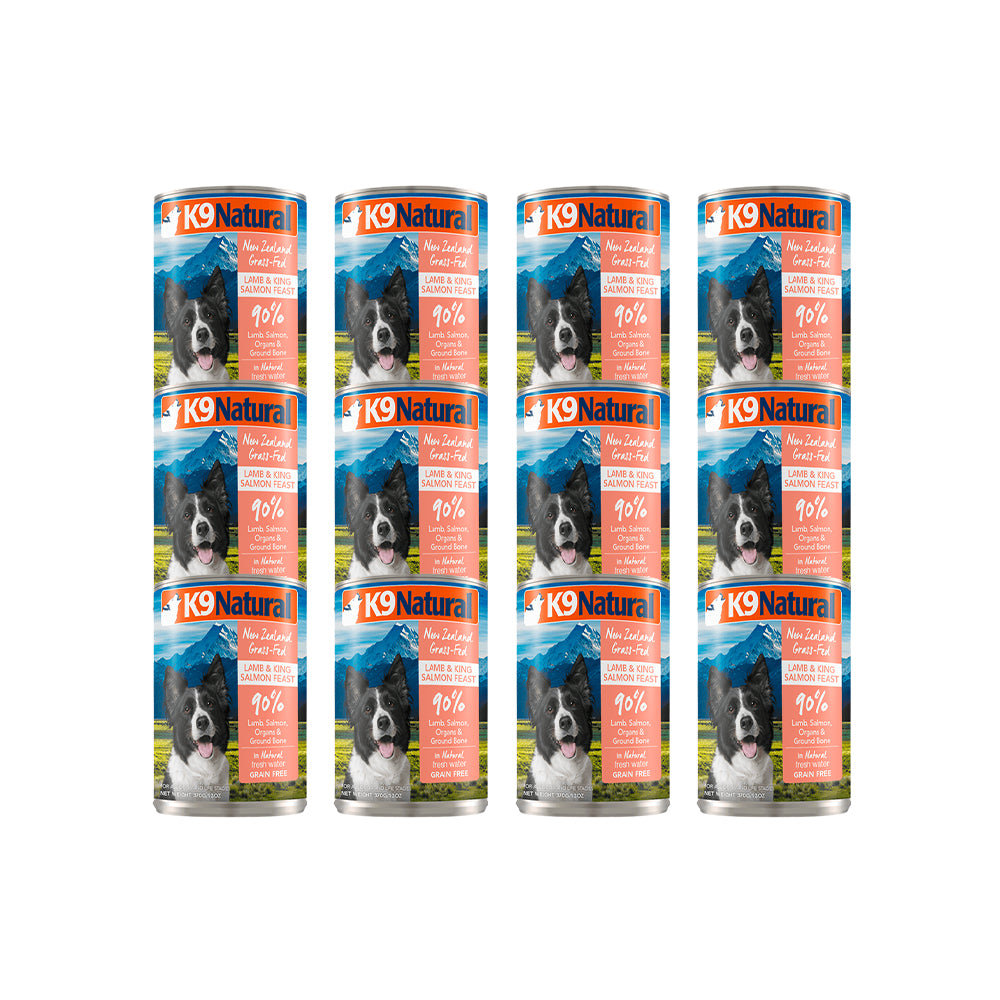K9 NATURAL Lamb & King Salmon Feast Canned Dog Food