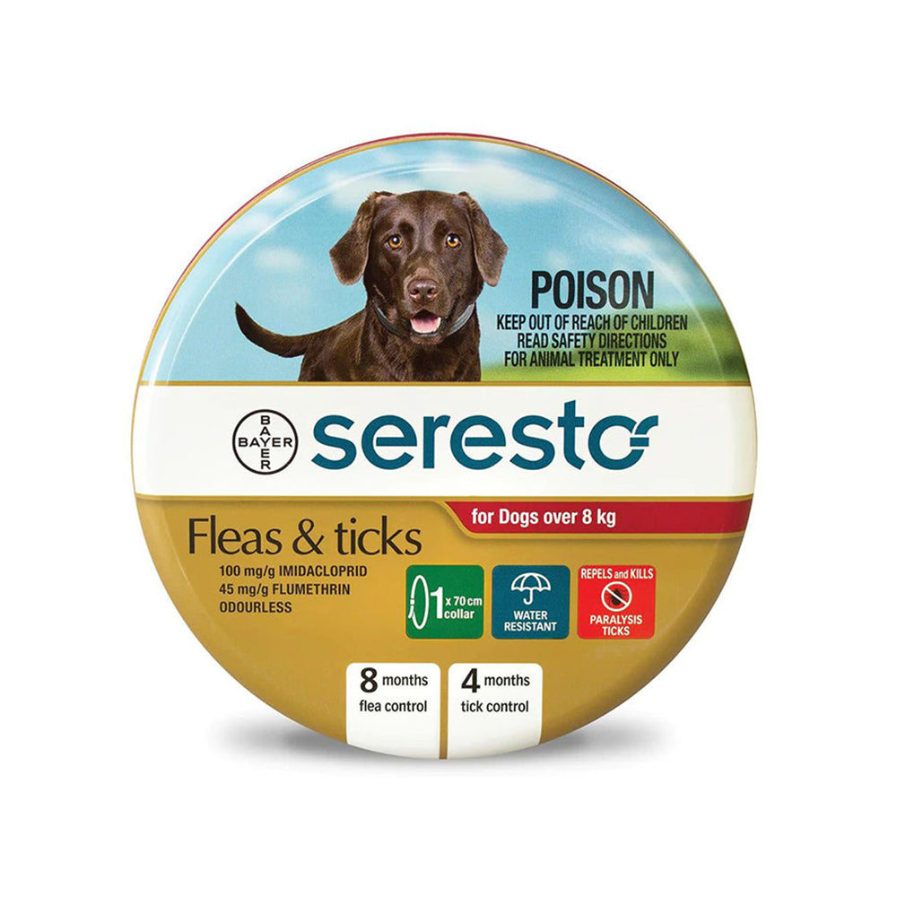 Advantage Seresto Dog Collar (8kg+) Flea Tick Solution Petso Au