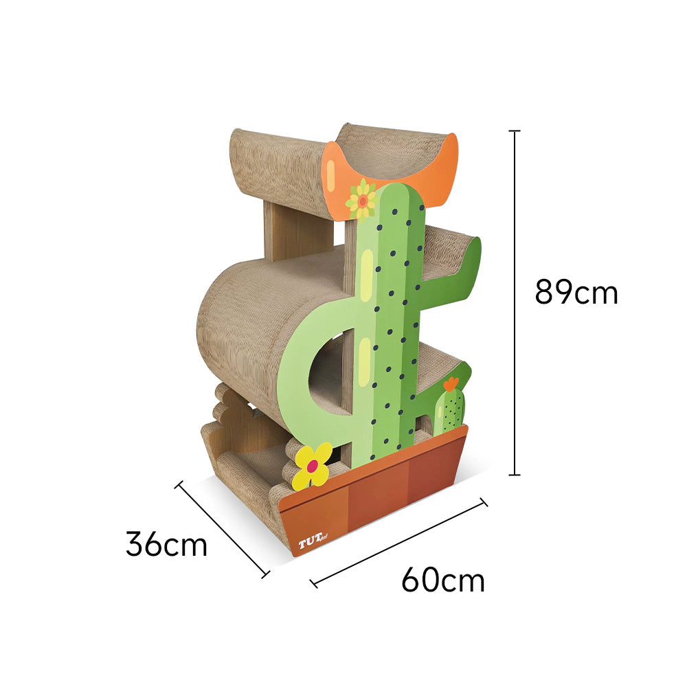 ZODIAC Cactus multi-layer Cat Scratcher 60x36x89cm