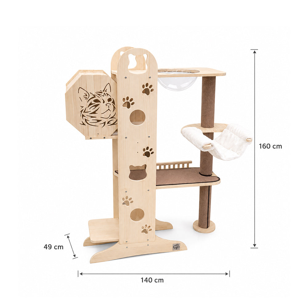Clearance Cat Tree – Minor Imperfections, Fully Assembled