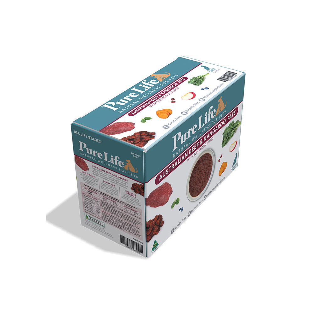 PURE LIFE Australia Beef & Kangaroo Pate Wet Cat Food