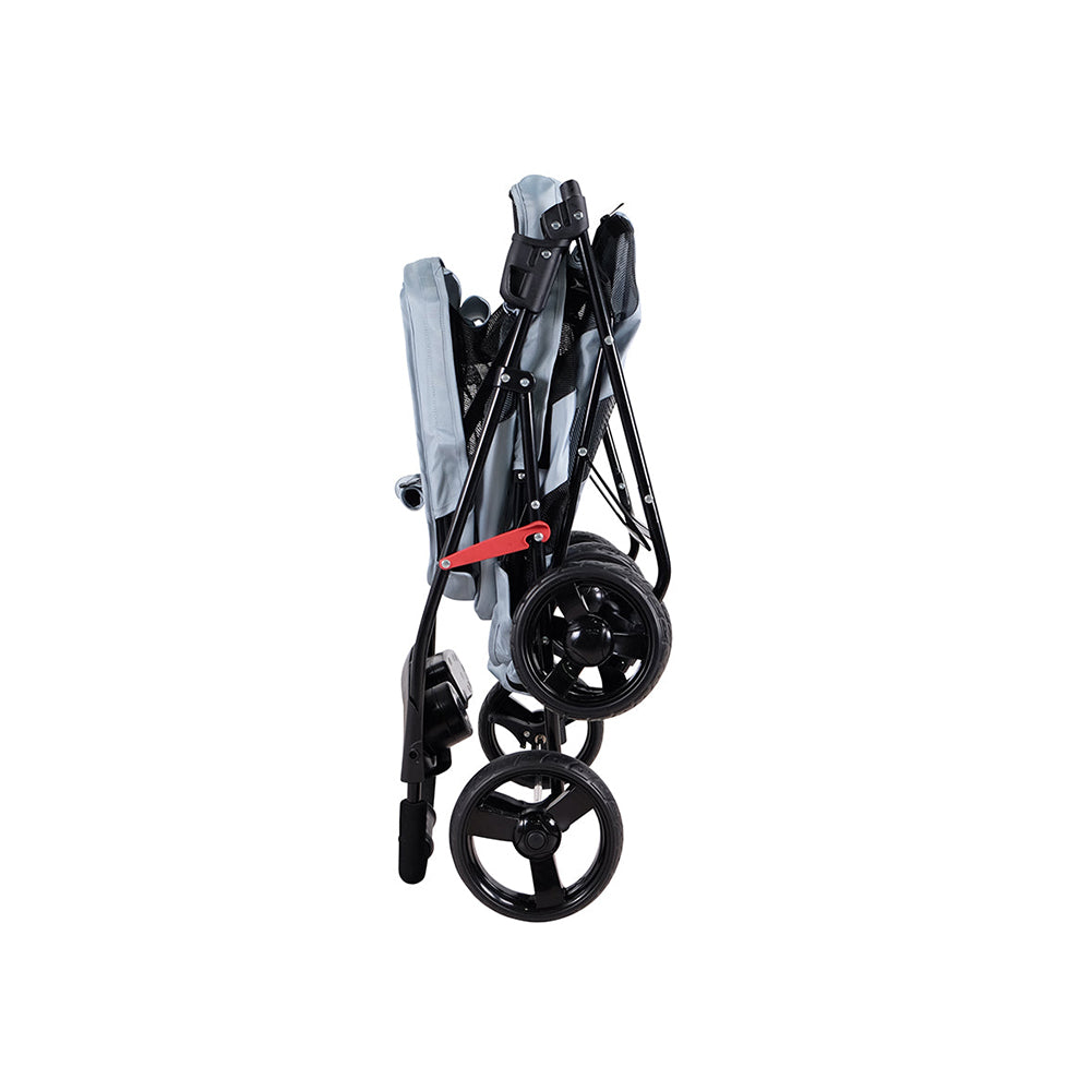 IBIYAYA Pet Bus Double Decker Foldable Stroller