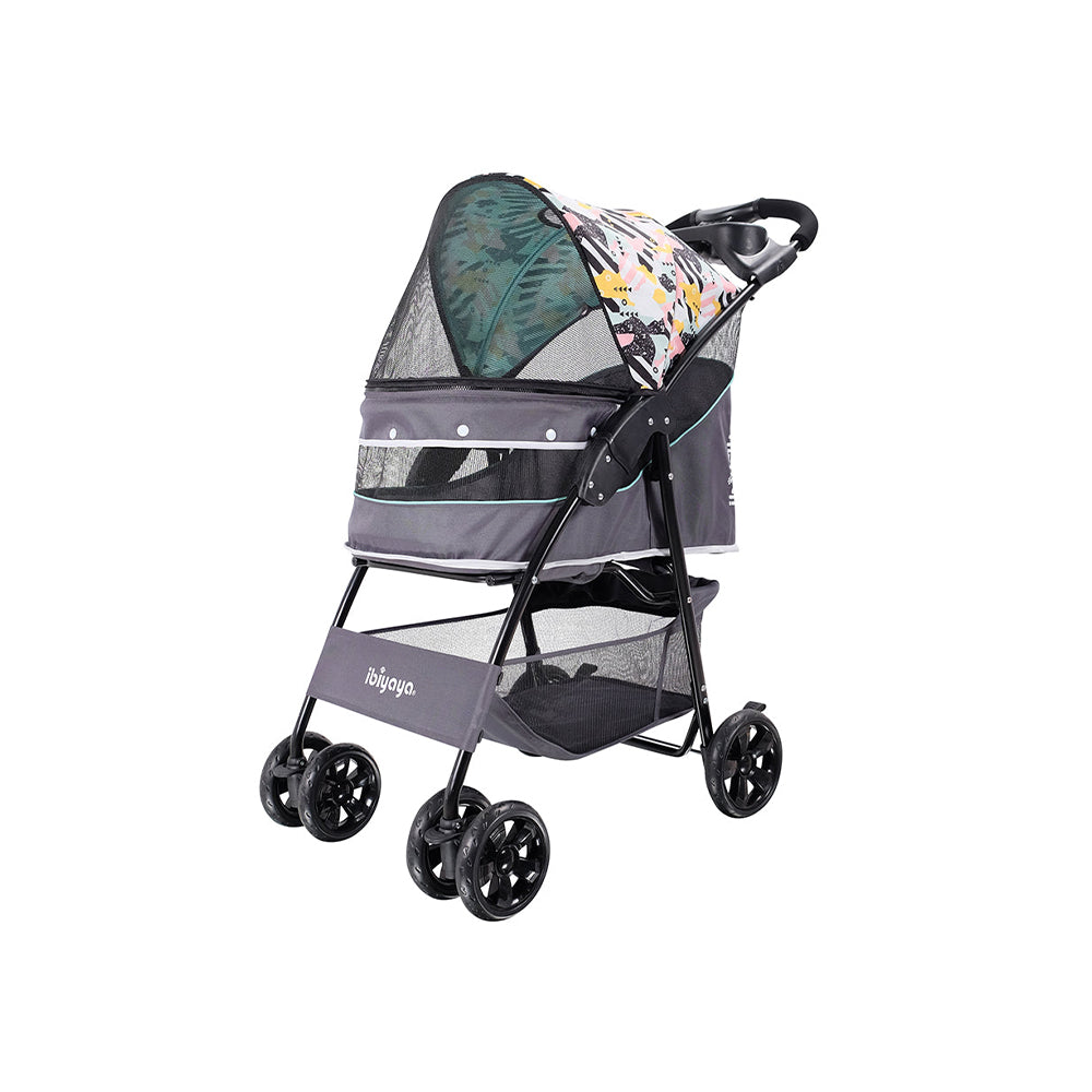 IBIYAYA Cloud 9 Pet Stroller for Cats & Dogs up to 20kg - Mustard Yellow