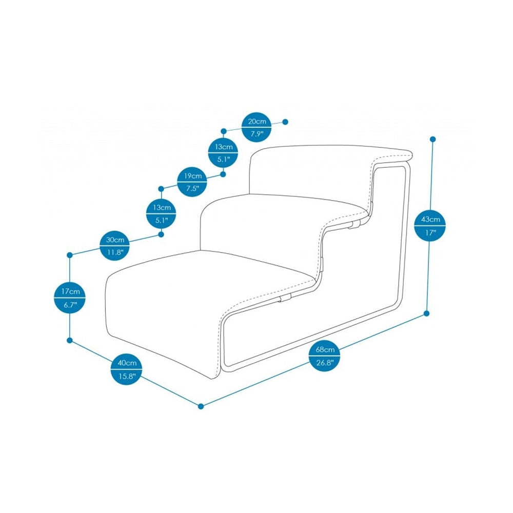 IBIYAYA Everest Practical Pet Stairs