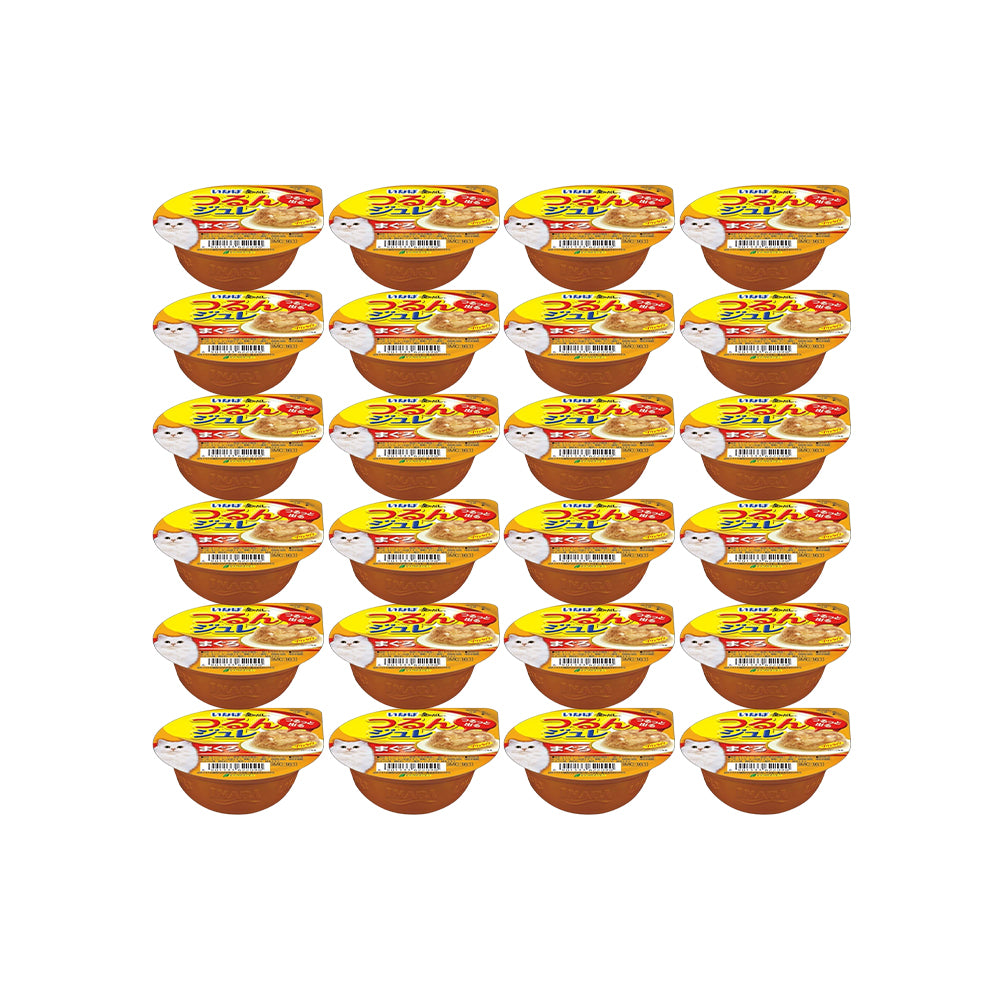 CIAO Tuna Flake Jelly Cat Treats 65g (cupped)