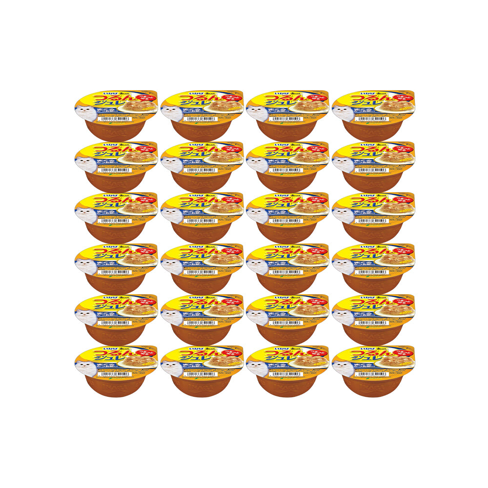 CIAO Tuna Flake Jelly In Sliced Bonito Broth Cat Treats 65g (cupped)