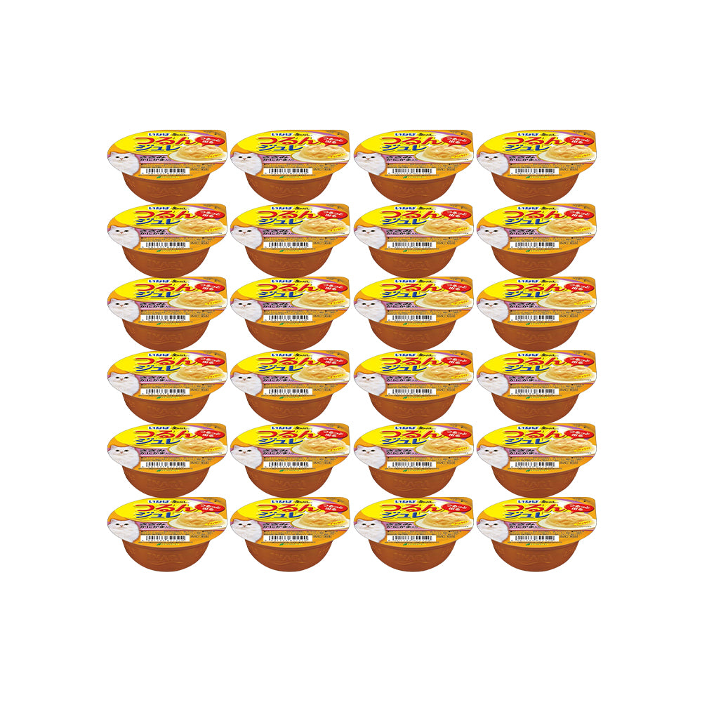 CIAO Chicken Flake Jelly in Crab Stick Broth Wet Cat Treats 65g (cupped)