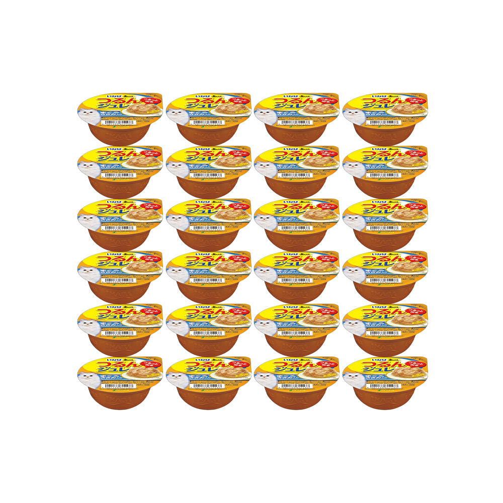 CIAO Tuna Flake Jelly in Chicken Fillet Broth Cat Treats 65g (cupped)