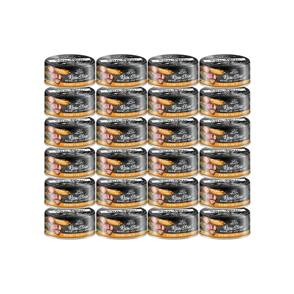 ABSOLUTE HOLISTIC Raw Stew Tuna & Salmon Wet Canned Cat & Dog Food