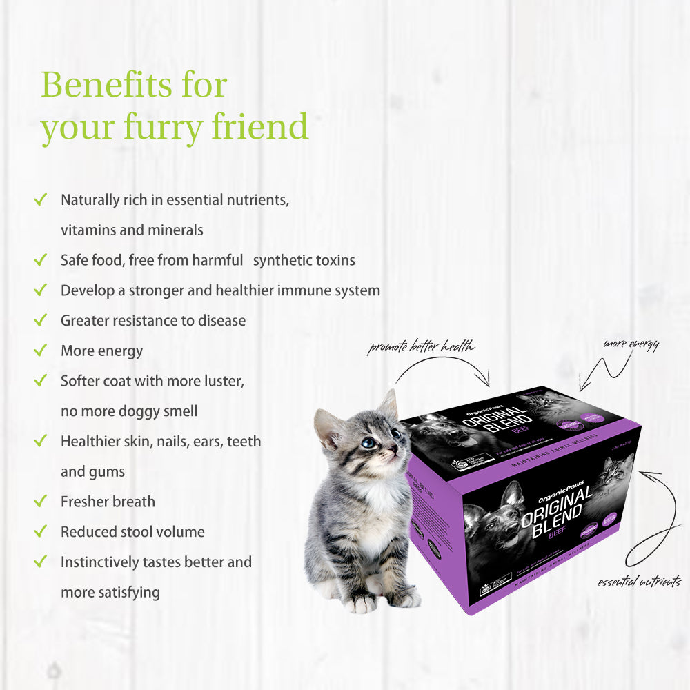 ORGANIC PAWS Chicken Rumps Raw Pet Food 1kg