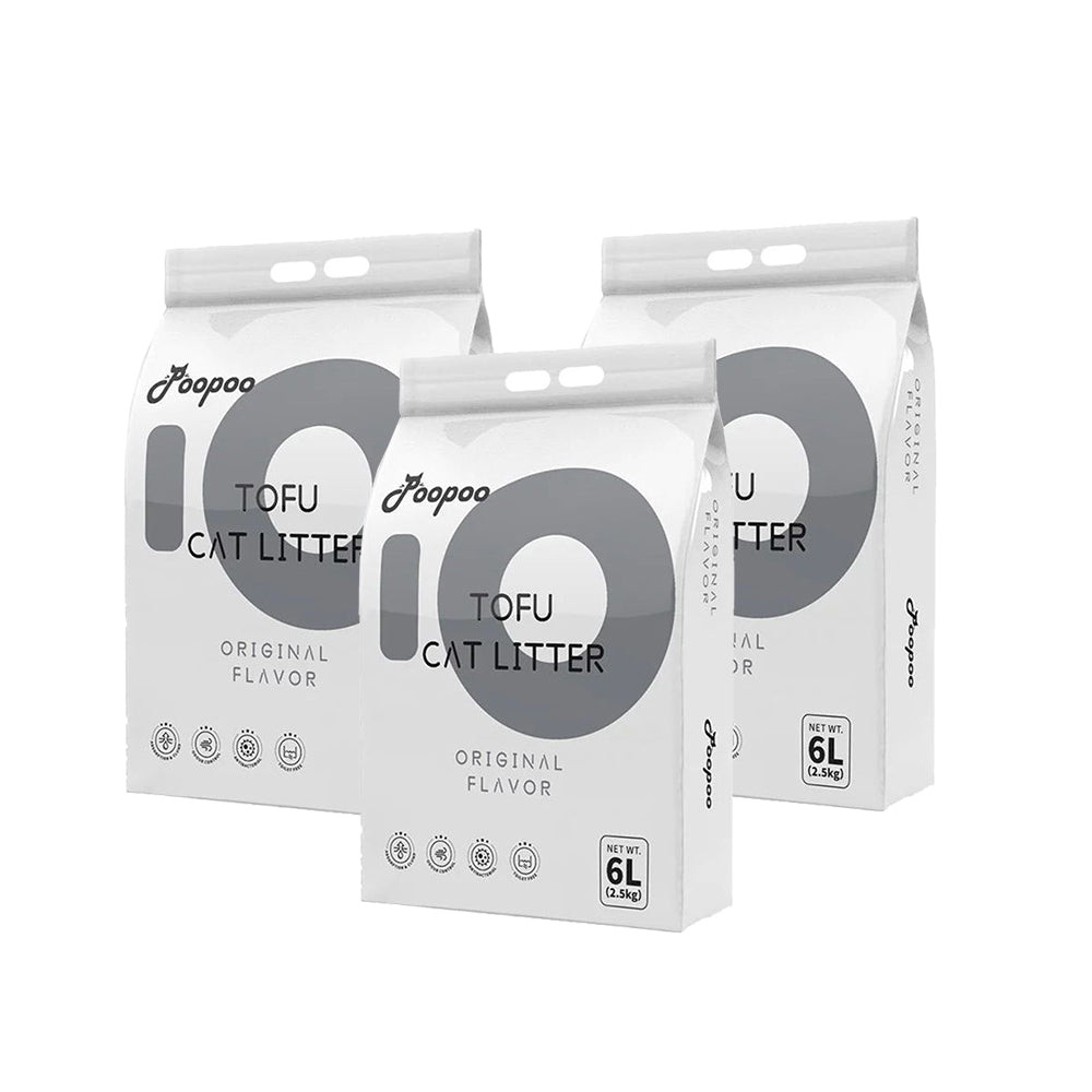 POOPOO Original Fruity Tofu Cat Litter