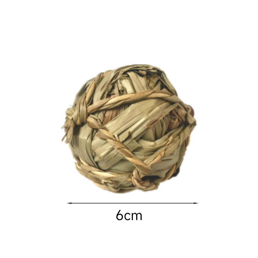ZODIAC Nibble & Gnaw Meadowgrass Ball Small Animal Toy
