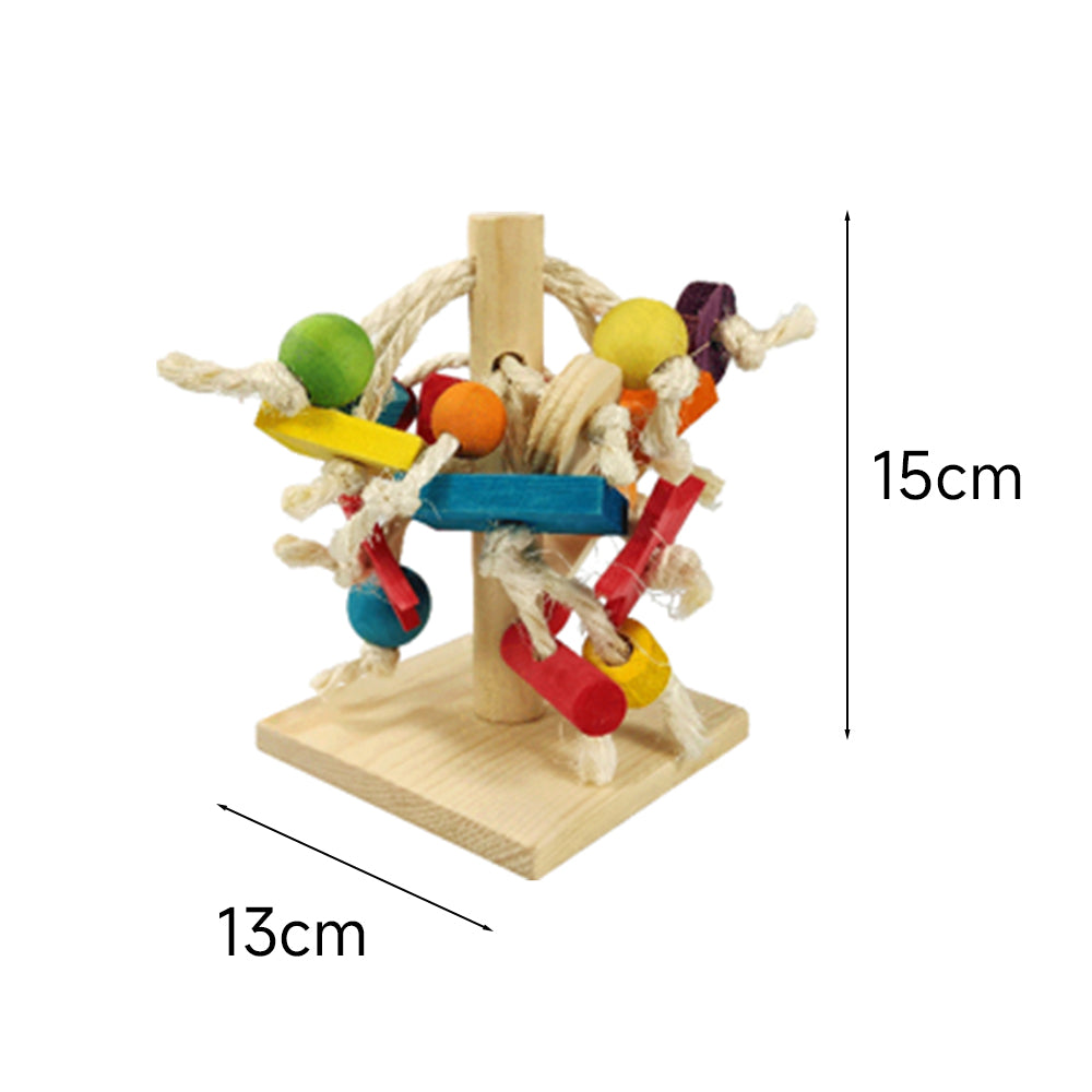 ZODIAC Wooden Chew Tree Small Animal Toy