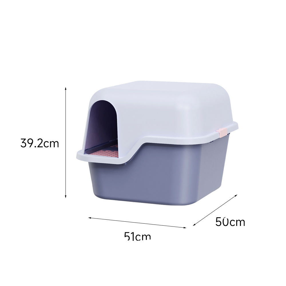 PAKEWAY Kingbox Candy Purple Cat Litter Box