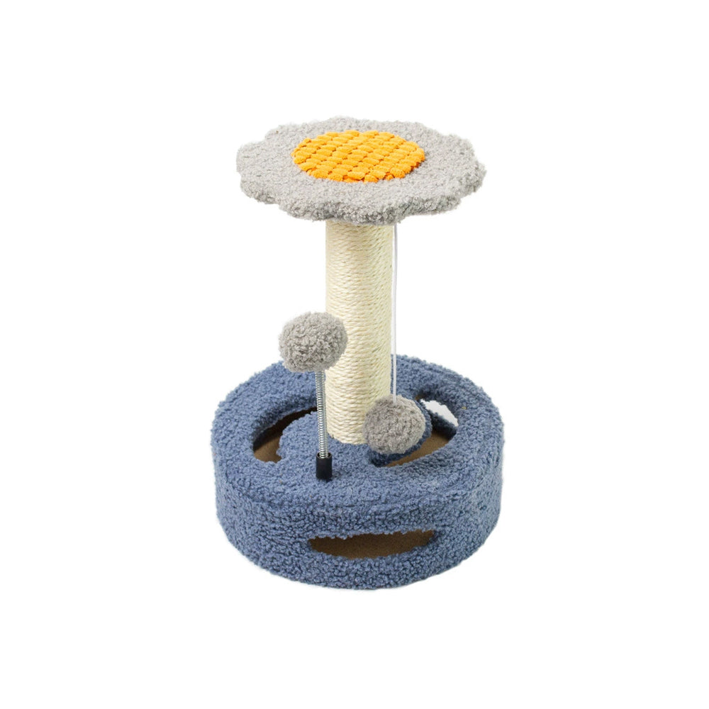 CATIO Cute Sunflower Style Small Cat Scratching Post