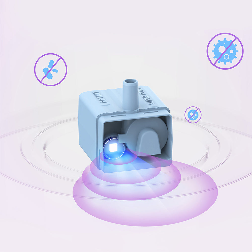 PETKIT Wireless Water Pump UVC Replacement For Eversweet 3 Pro & Solo 2 & Max