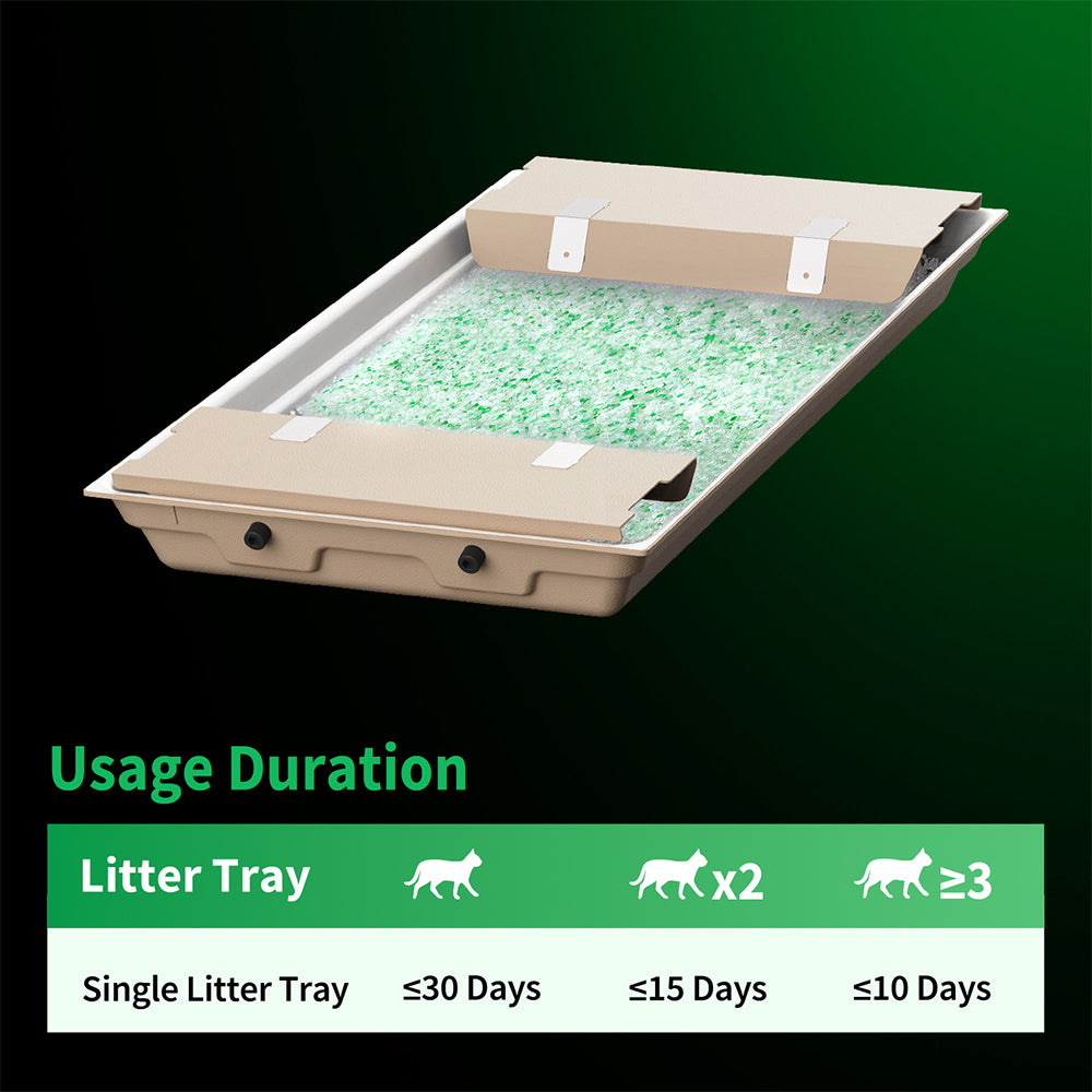 PETKIT Crystal Cat Litter Set (Fresh Green) - 4 Packs