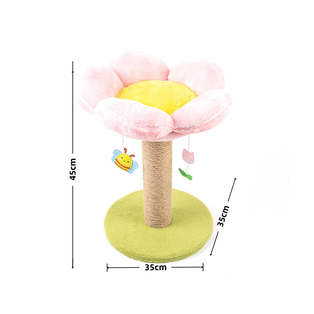 FOFOS Flower Cat Scratching Post
