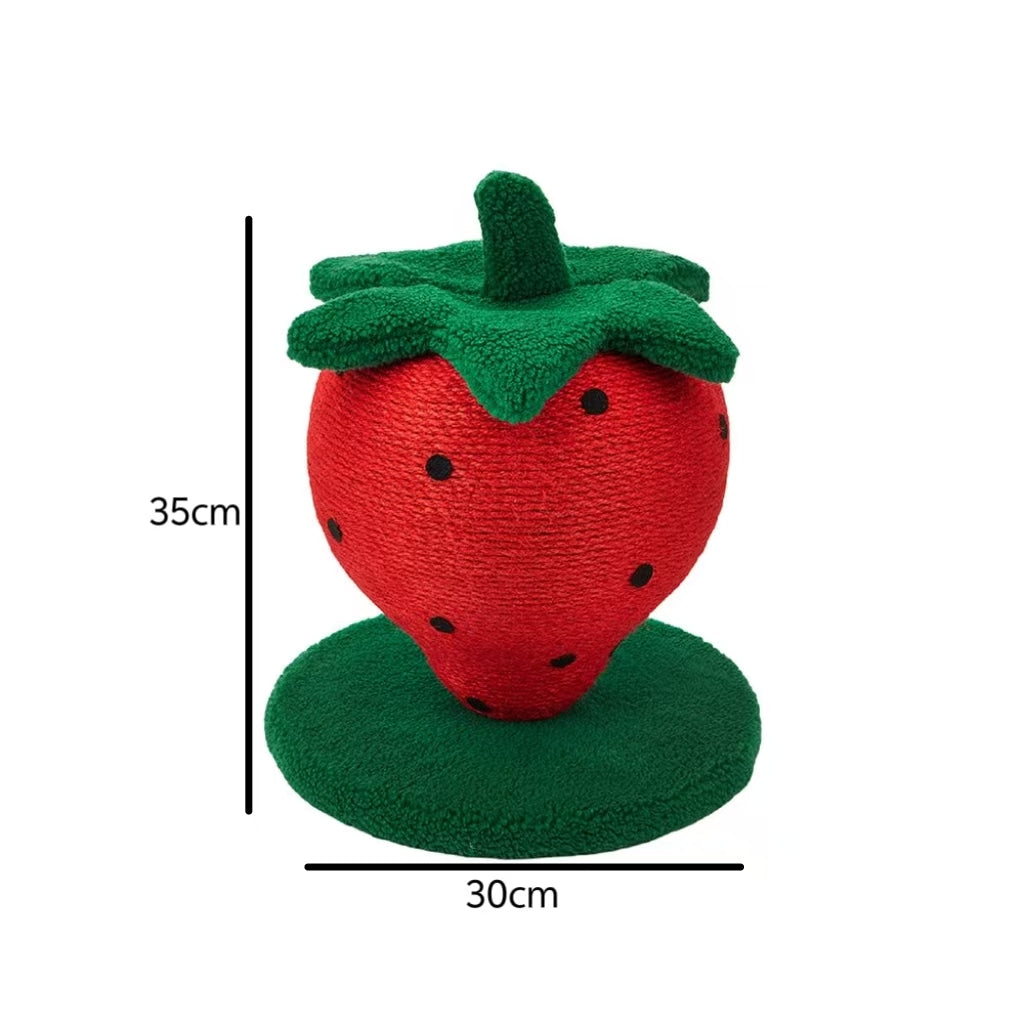 FOFOS Strawberry Cat Scratcher