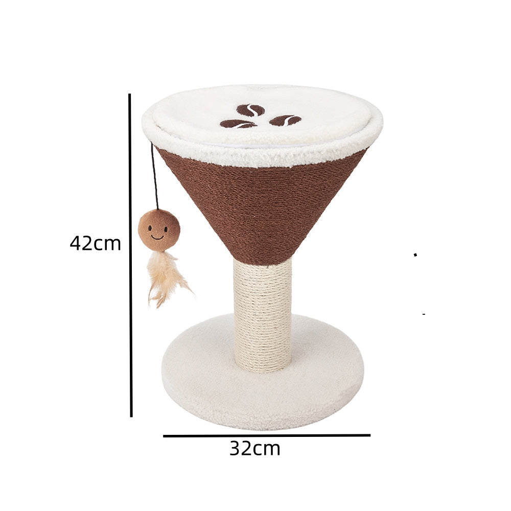 FOFOS Espresso Martini Cat Scratcher