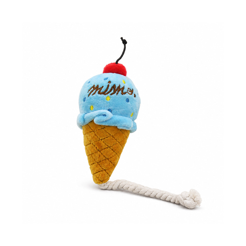 Ice Cream Squeaky Dog Toy