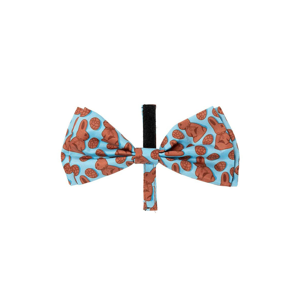 FUZZYARD Chocolate Bunny Dog Bowtie for Large Dogs