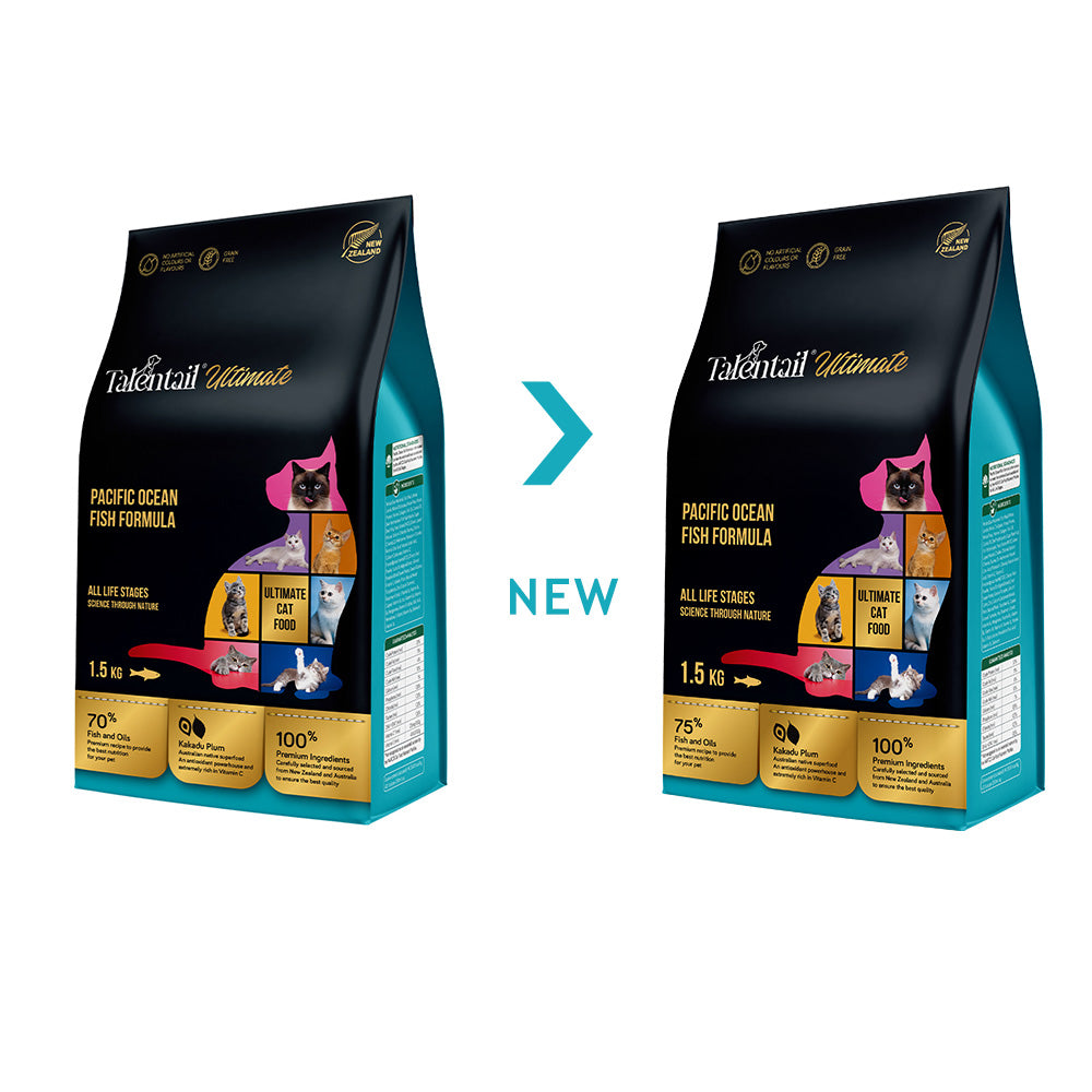 TALENTAIL Ultimate Pacific Ocean Fish Cat Food for All Life Stages