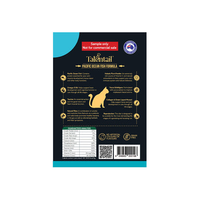 [FREE SAMPLE] TALENTAIL Ultimate Pacific Ocean Fish Cat Food For All Life Stages 50g