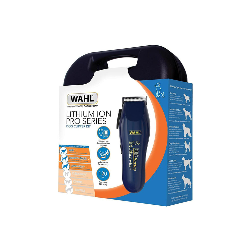 WAHL Lithium Dog Clipper with Adjustable Blade