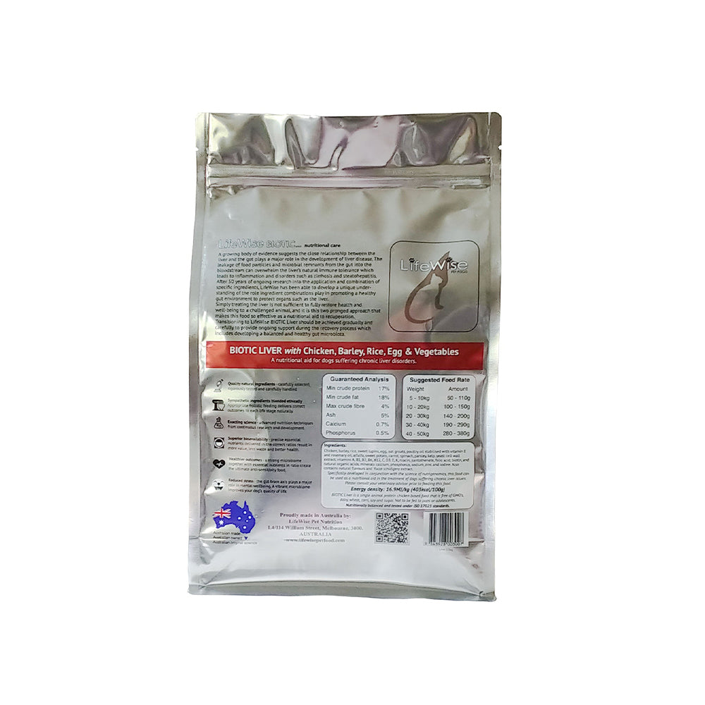 LIFEWISE Biotic Liver Adult Dry Dog Food