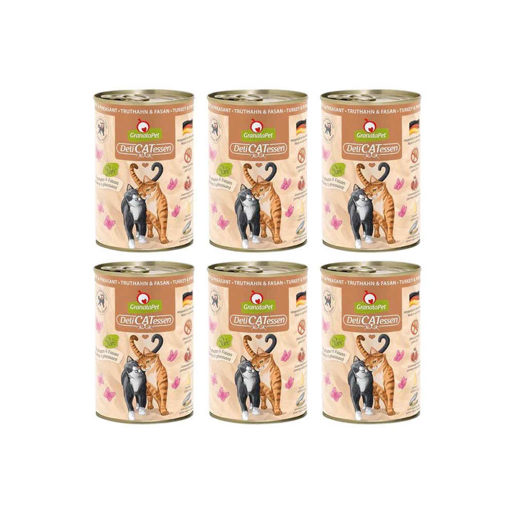 GRANATAPET Delicatessen Turkey & Pheasant Cat Wet Food