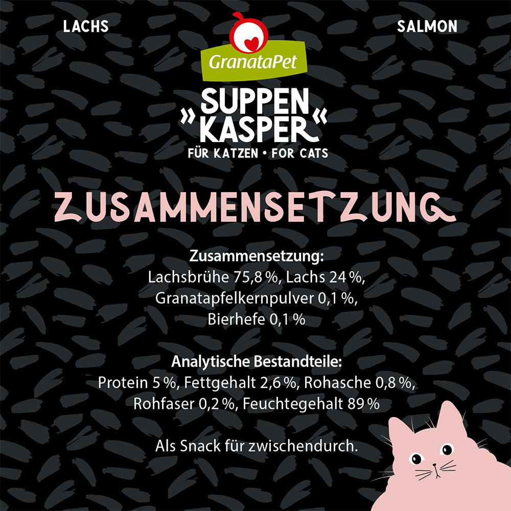 GRANATAPET Suppenkasper Salmon Cat Wet Food
