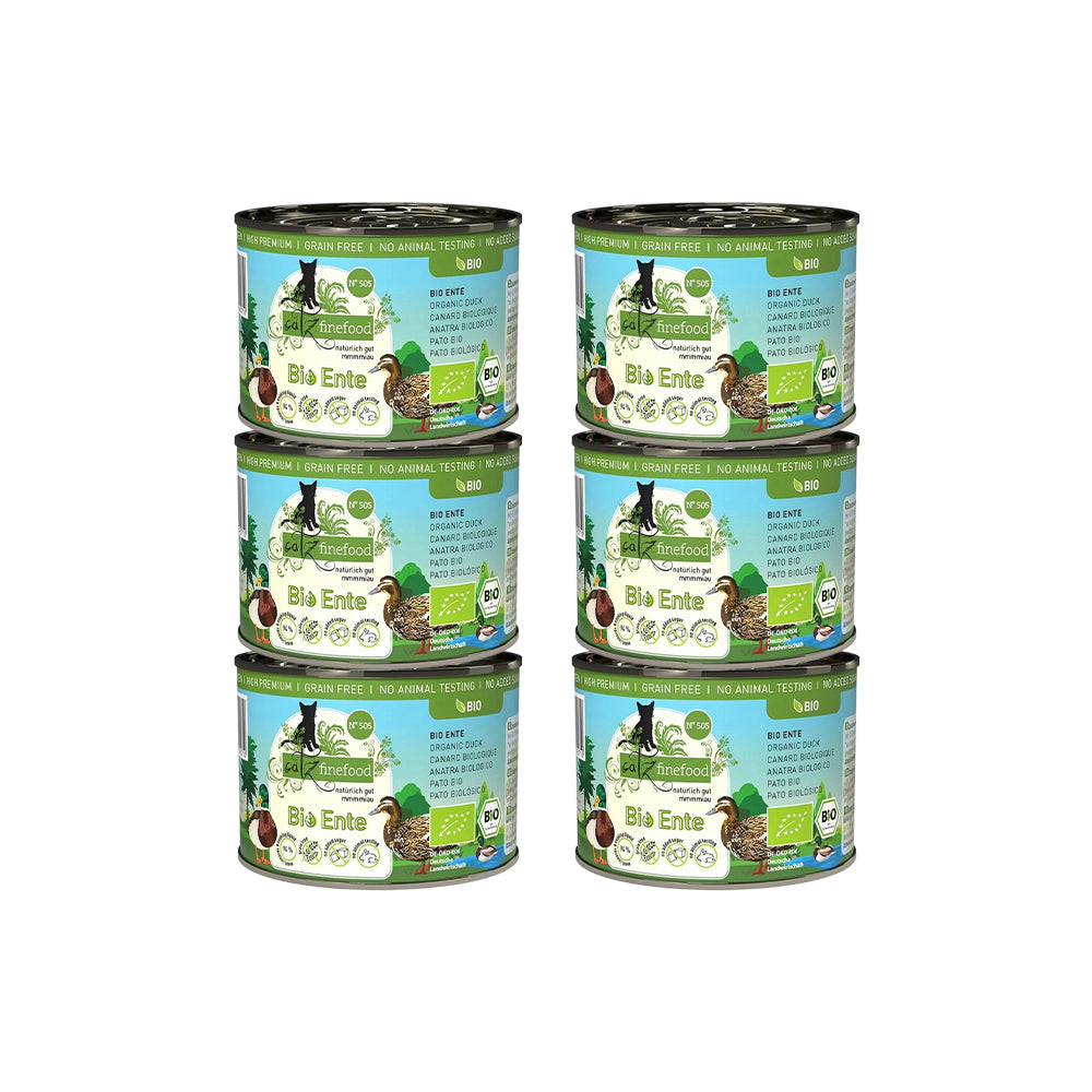 CATZ FINEFOOD Bio No.505 Organic Duck Cat Food